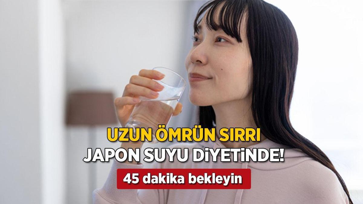 japonlarin uzun omur sirri icip 45 dakika bekleyin su diyetiyle mum gibi eriyin ctR6Ow53