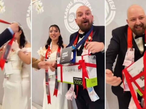 Düğünde RTX 5090 ve DDR5 RAM taktılar