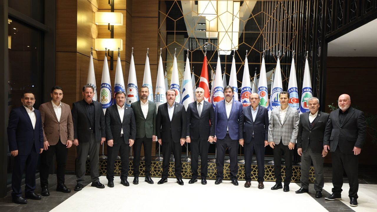 Bakan Vedat Işıkhan, Memur-Sen ile Görüşme Gerçekleştirdi