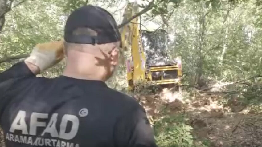 Kacak definecilerin biraktigi tuzak afad zamana karsi yaristi zk22lbSg